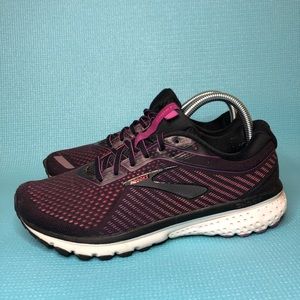 Brooks Ghost 12 1203051D063 Women’s Size 9 Wide Running Shoes Purple Sneakers